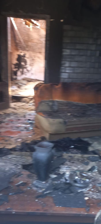 Rodzina z Topolan odbudowuje dom po pożarze