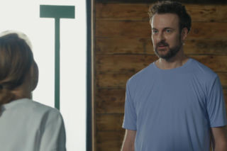 Barwy szczęścia, odcinek 3305. Dorota Kujawiak (Karina Seweryn), Radomir (Łukasz Wójcik)