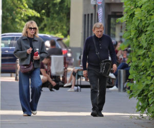 Jan Englert i Beata Ścibakówna na randce