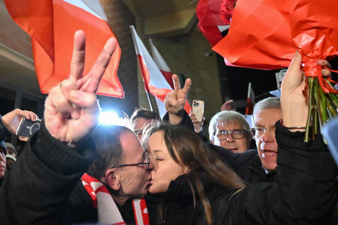 Wyjście Mariusza Kamińskiego na wolność