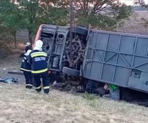 Akcja ratunkowa polskiego autokaru na Węgrzech