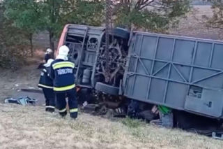 Akcja ratunkowa polskiego autokaru na Węgrzech