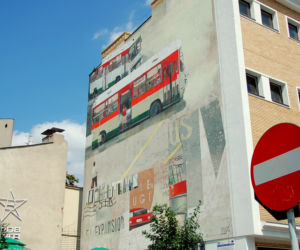 Mural przy Kołłątaja