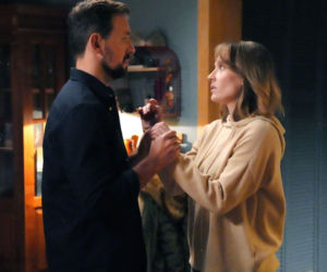 Barwy szczęścia odc. 3363. Renata (Anna Mrozowska), Marcin Kodur (Oskar Stoczyński)