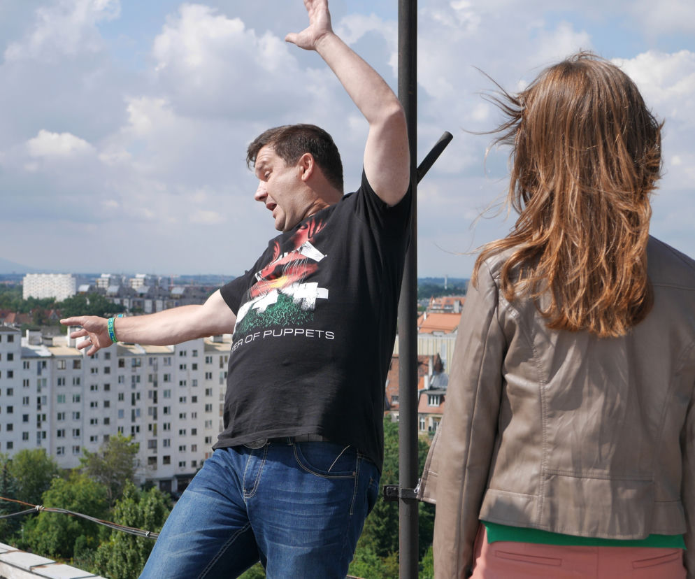 Pierwsza miłość, Cezary (Robert Wabich), Beata (Katarzyna Ankudowicz)