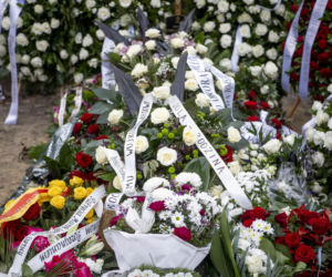 Tak teraz wygląda grób Edwarda Linde-Lubaszenki