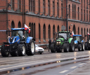 Strajk rolników w Bydgoszczy [ZDJĘIA]