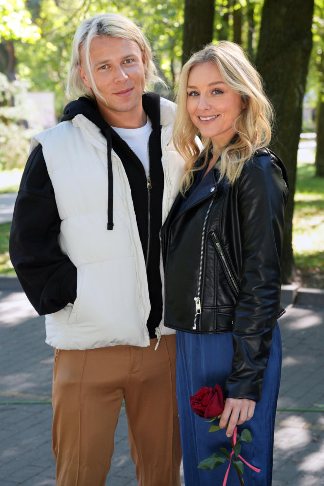 Barwy szczęścia, odc. 3336. Patryk (Konrad Skolimowski), Grażyna (Kinga Suchan