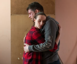 Na Wspólnej, odcinek 3091. Magda (Natalia Klepacka), Michel (Ochociński)