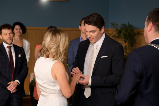 M jak miłość odc. 1903. Dima (Pszeniczny Michaił), Julia (Marta Chodorowska)