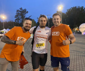 Ekipa Eska Summer City wspierała maratończyków podczas 7. Nocnego Maratonu Szczecińskiego