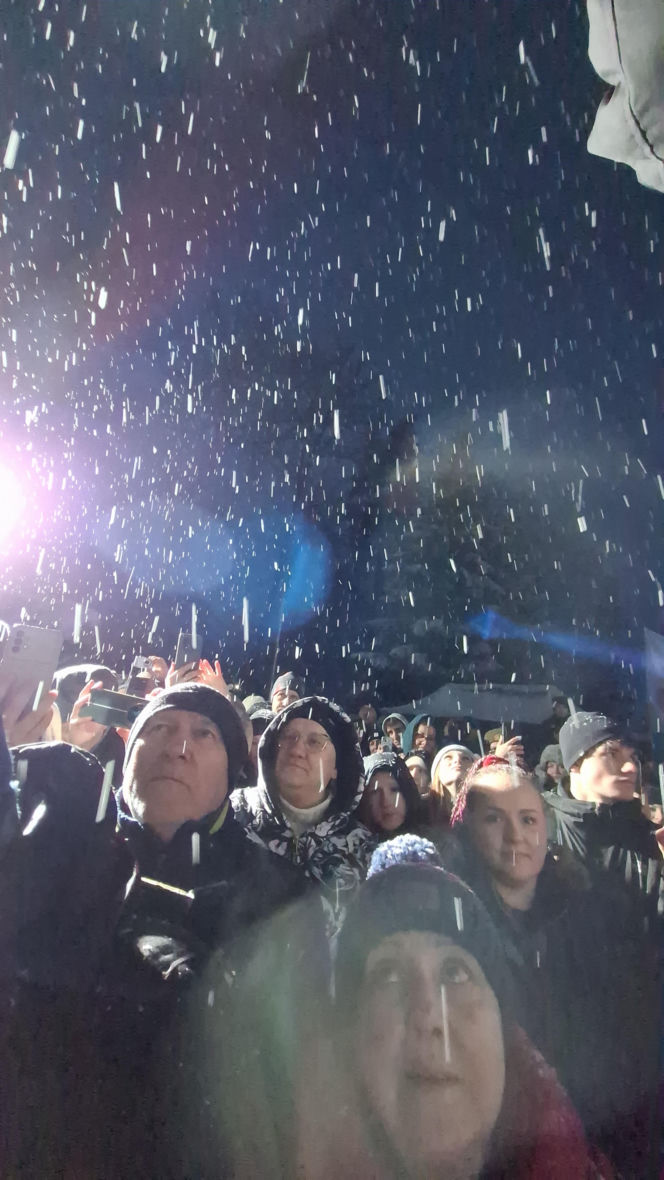 Powitanie Kacpra Tomasiaka w Bystrej 18.02.2026