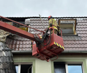 Pożar DPS-u w Szczawnie
