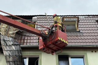 Pożar DPS-u w Szczawnie