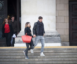 Robert i Ania Lewandowscy w Warszawie