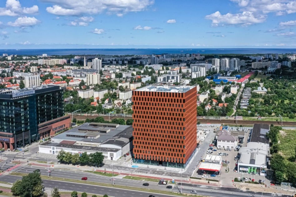 Zespół biurowy Wave w Gdańsku projektu medusa group