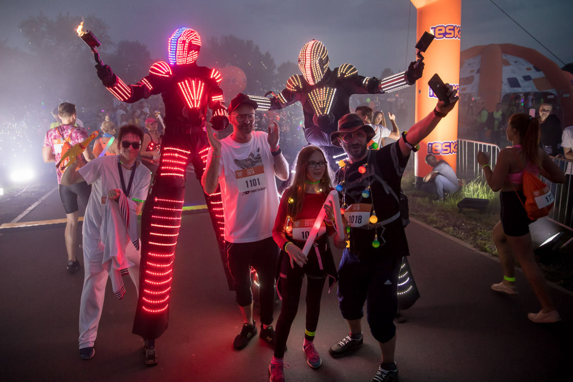 ESKA LEDs RUN  - zdjęcia z biegu innego niż wszystkie