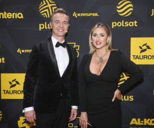Karolina Szostak w odważnej kreacji na gali Polskiej Ligi Siatkówki