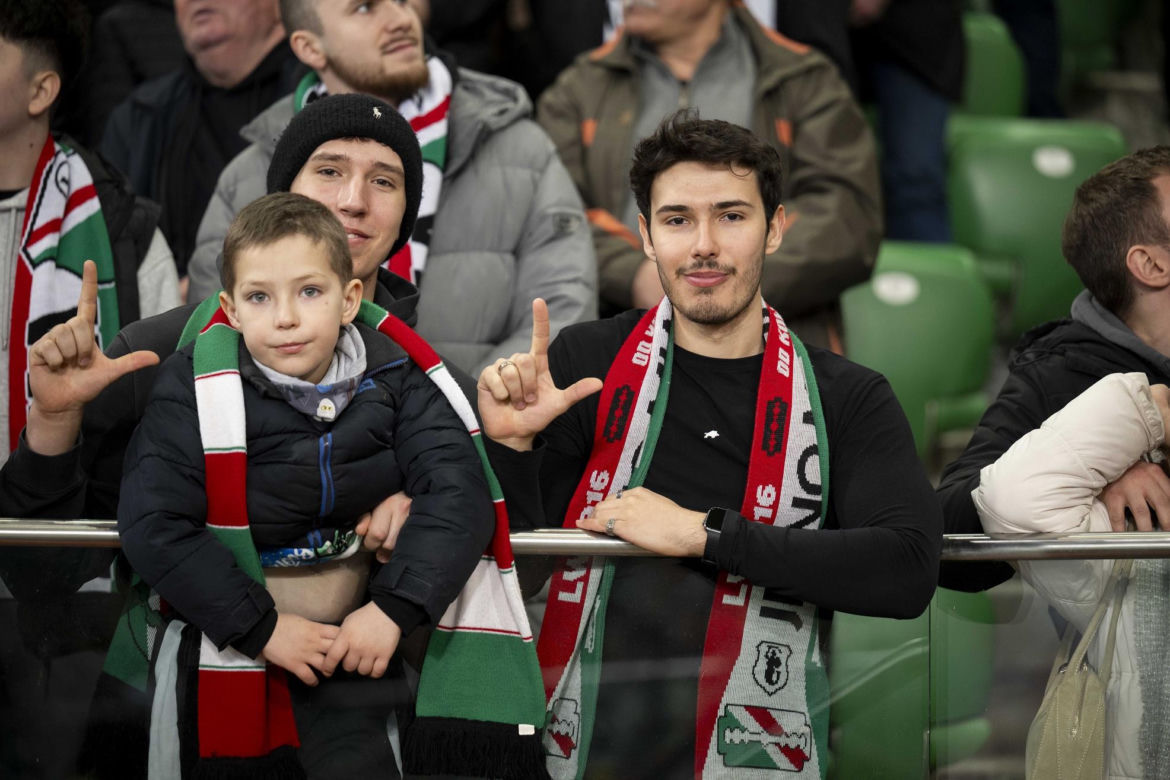 Legia Warszawa - Górnik Zabrze: Zdjęcia kibiców i zawodników z meczu 28. kolejki PKO BP Ekstraklasy