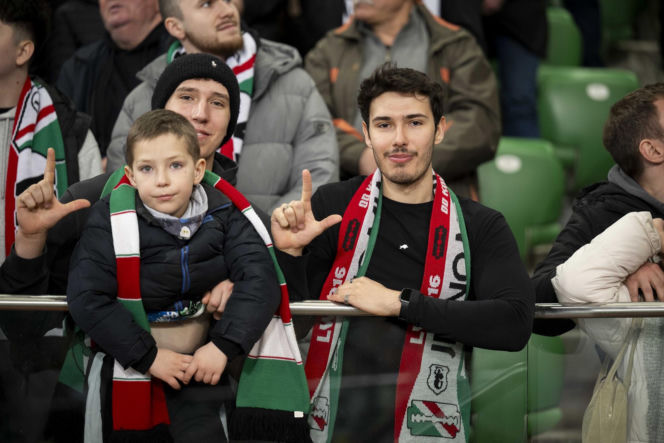 Legia Warszawa - Górnik Zabrze: Zdjęcia kibiców i zawodników z meczu 28. kolejki PKO BP Ekstraklasy