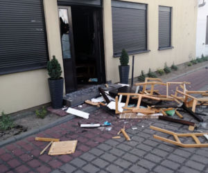 Pijany 20-latek zdemolował pizzerię w Grodzisku Wielkopolskim