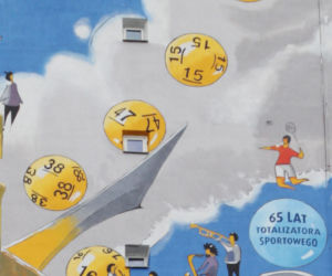 Nowy mural na Pradze. Brzozowski znów stworzył Warszawę na ścianie 