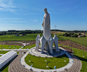 Poświęcenie pomnika Matki Boskiej w Konotopiu