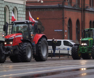 Strajk rolników w Bydgoszczy [ZDJĘIA]