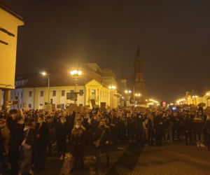 ''Czarny Marsz'' w Białymstoku