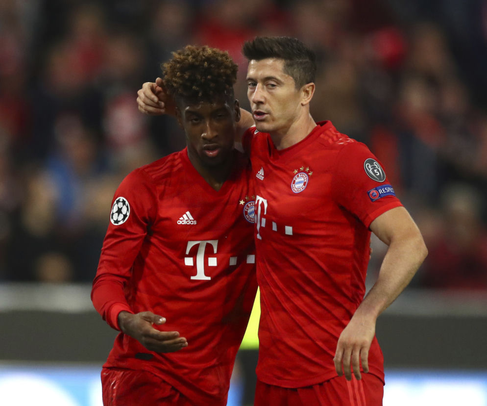 Robert Lewandowski, Kingsley Coman, Bayern Monachium