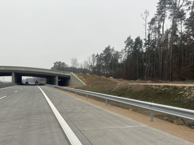 Postępy na budowie A2 Siedlce - Biała Podlaska