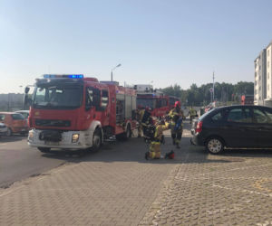 Opole, pożar Sopelka na ul. Bielskiej