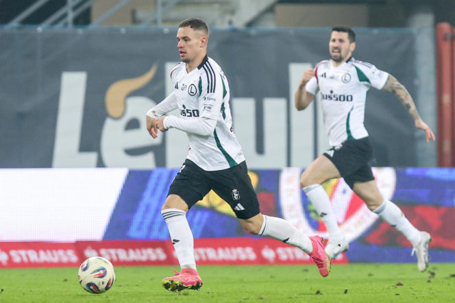 Piast Gliwice - Legia Warszawa, zdjęcia kibiców i zawodników z meczu 18. kolejki PKO BP Ekstraklasy