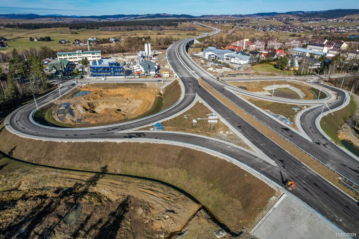 Budowa zakopianki DK 47 Rdzawka - Nowy Targ
