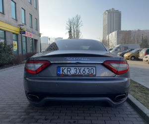 MiłyPan jeździ sportowym Maserati GranTurismo