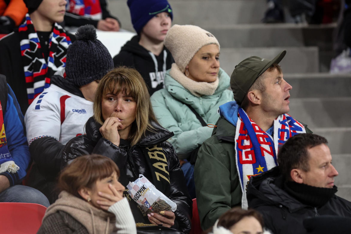 Górnik Zabrze - Jagiellonia Białystok, zdjęcia kibiców i zawodników z meczu 13. kolejki PKO BP Ekstraklasy