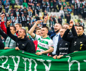 Feta piłkarzy i kibiców Lechii Gdańsk