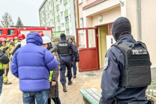 Wybuch w bloku w Gorzowie