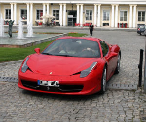 Kuba Błaszczykowski w Ferrari 458 Spider