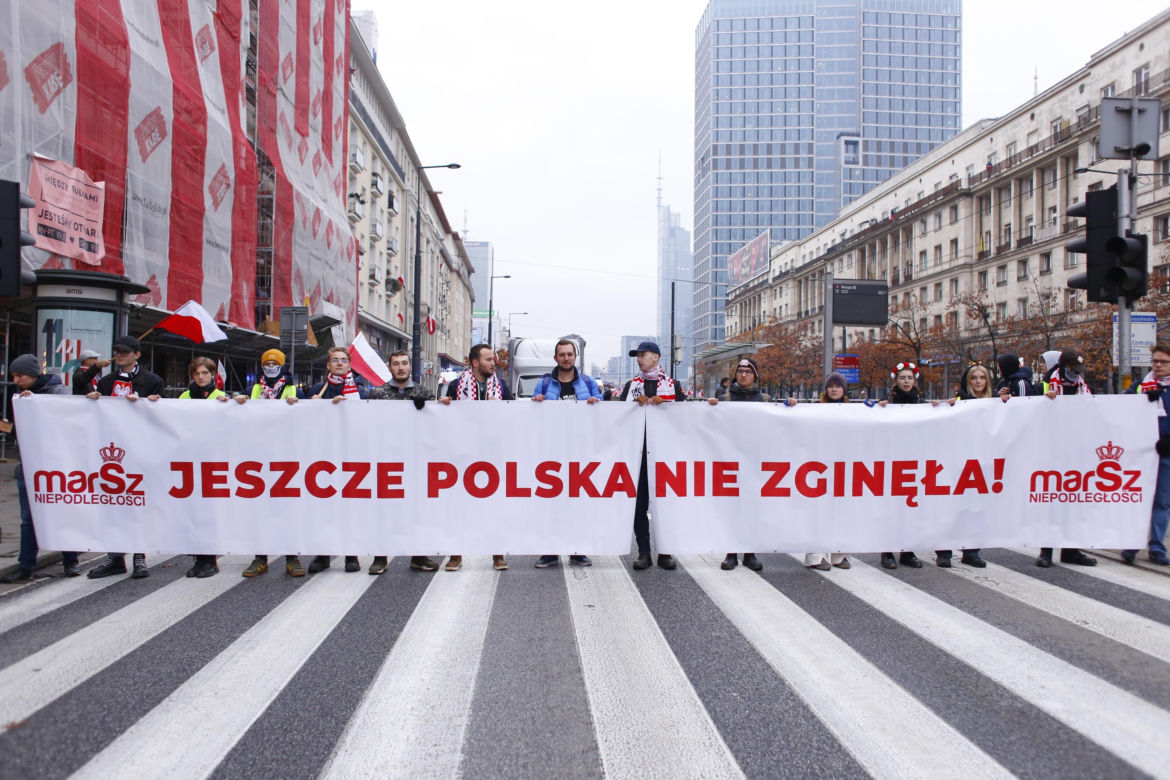 Marsz Niepodległości 2023 Warszawa. ZDJĘCIA. Tak stolica wygląda 11 listopada! GALERIA cz. 1