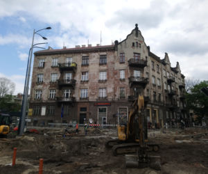 Apokalipsa na Al. Trzech Wieszczów. Rozkopane ulice, horror na drogach