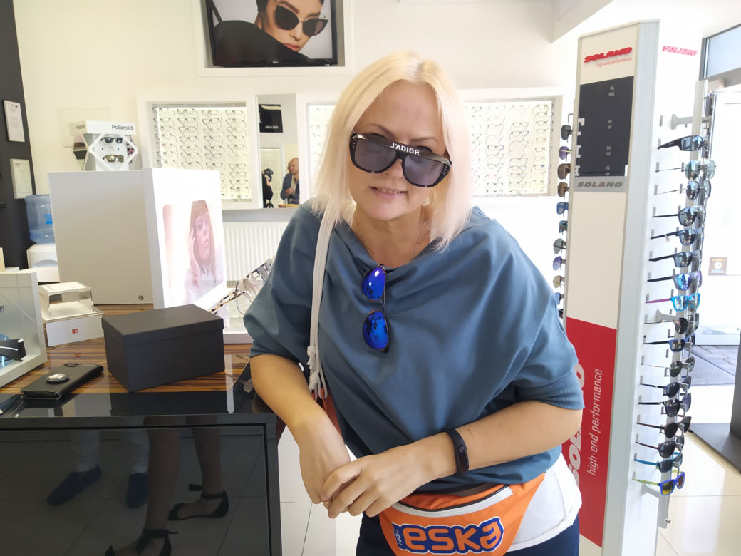 Eska Summer City w salonie optycznym New Optica