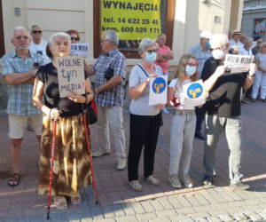 Wolne media!. Mieszkańcy Tarnowa wyszli na ulicę 
