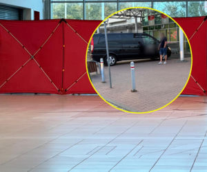 Śmierć w centrum handlowym. Mężczyzna zmarł zaraz po wyjściu ze sklepu