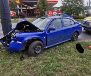 Bydgoszcz: Wypadek na ul. Jagiellońskiej! Jedna osoba trafiła do szpitala 