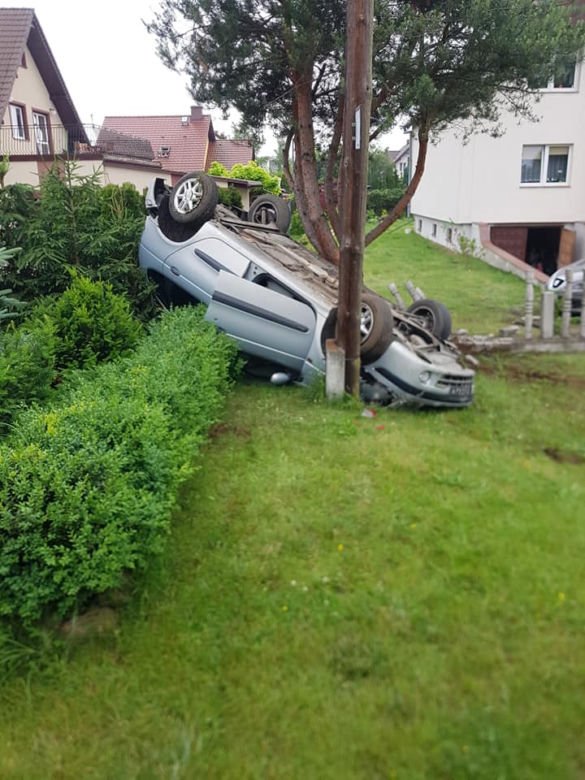 Groźny wypadek w Koronowie