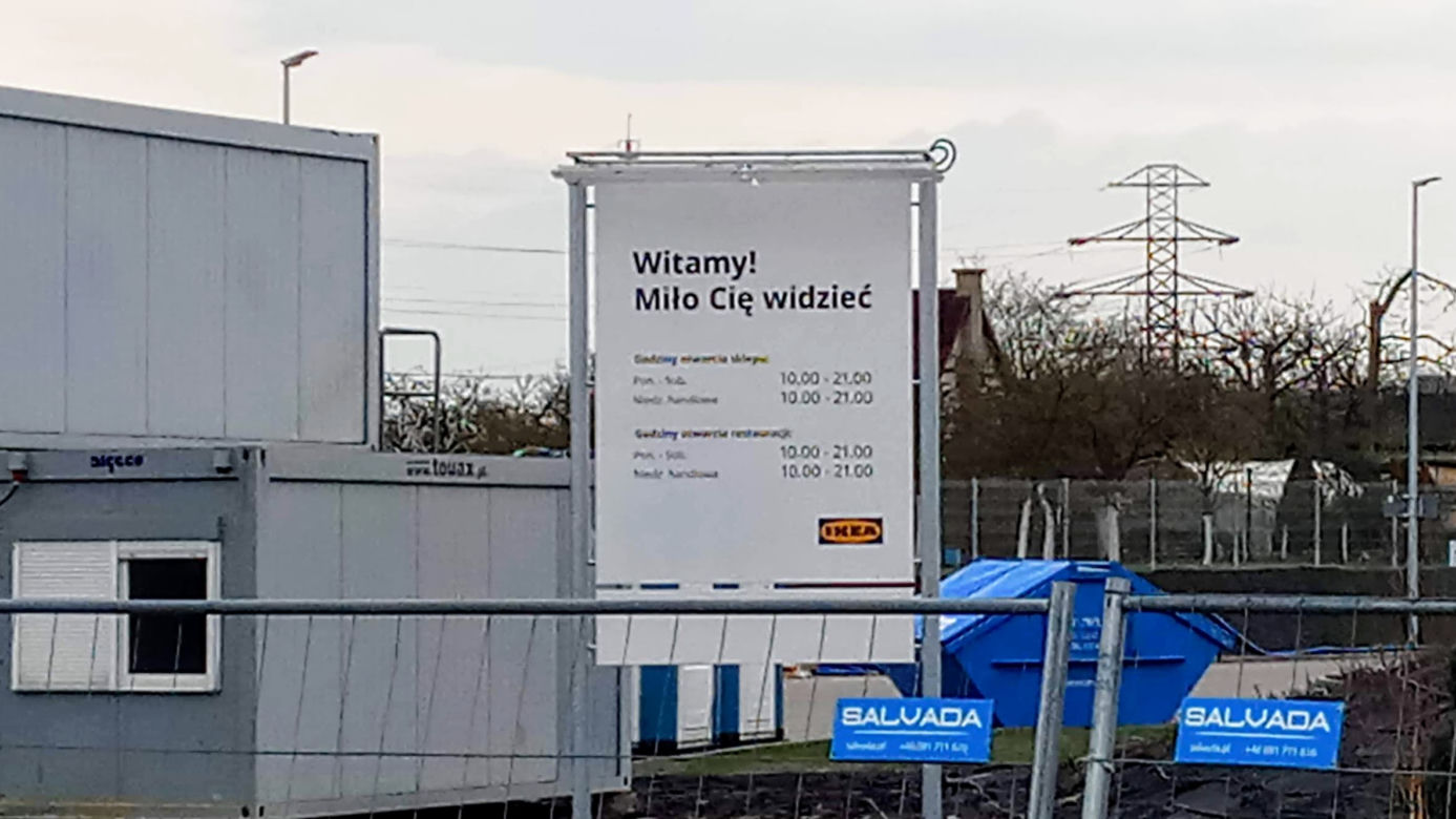 IKEA w Szczecinie - kwiecień 2021