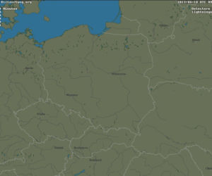 BURZE w Polsce 18.04.2013: GDZIE jest burza - NA ŻYWO - MAPA BURZOWA