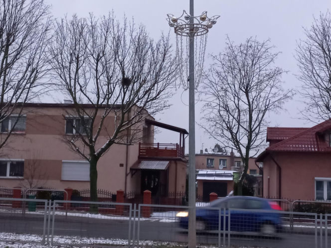Jednorazowa dekoracja? Nowe iluminacje świąteczne w Lesznie nie wytrzymały nawet sezonu!