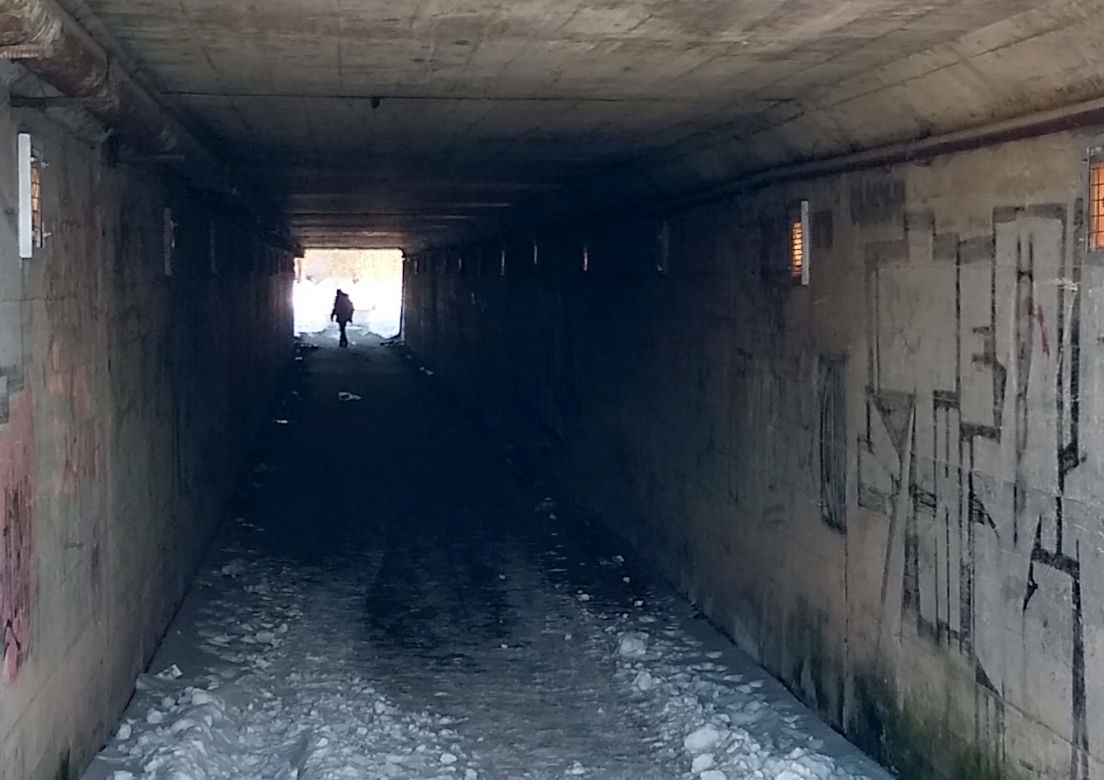 Tunel grozy w Białymstoku